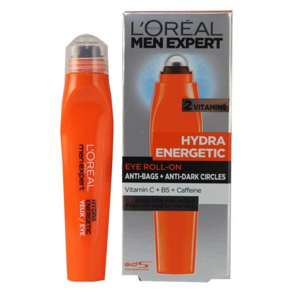 L’Oréal Men Expert Hydra Energetic Roll-On crema de ojeras para hombres