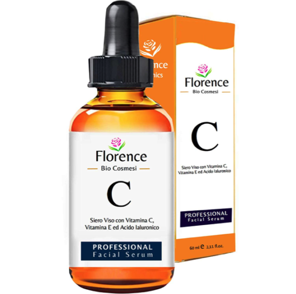 crema para ojeras Florence serum facial con vitamina C